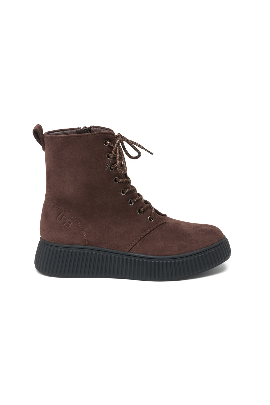 BOTTINES POMELINE CHOCO SUEDINE