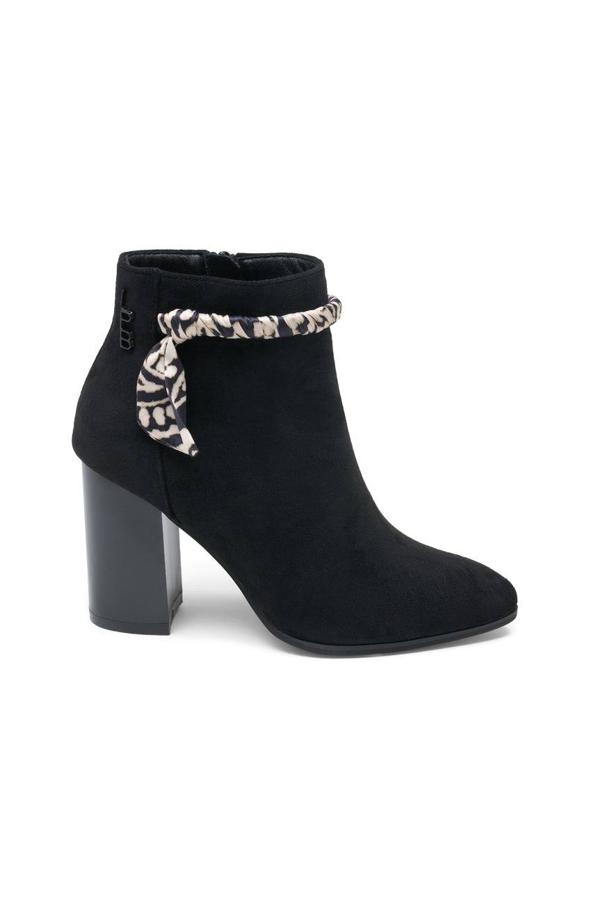 BOTTINES PHILIPINE NOIR SUEDINE