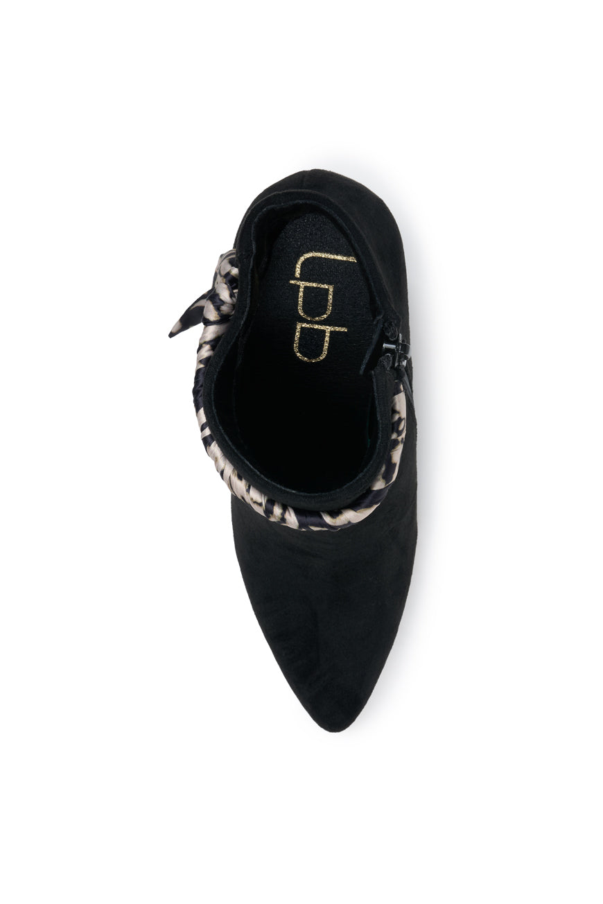 BOTTINES PHILIPINE NOIR SUEDINE