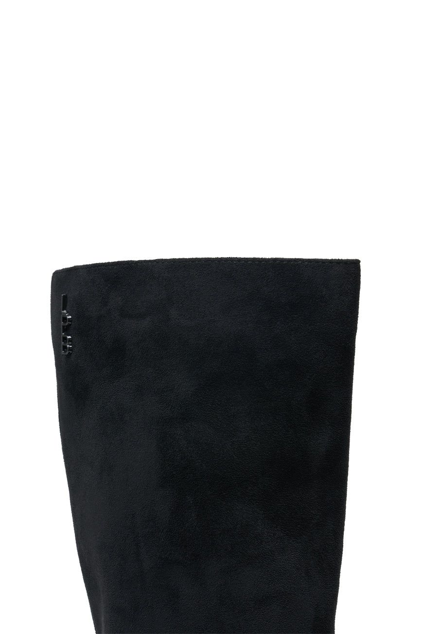 BOTTES PETULA NOIR SUEDINE