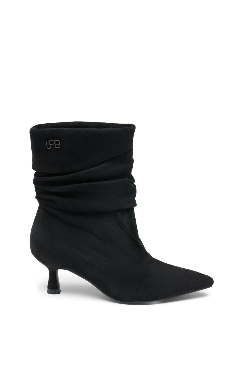 BOTTINES PAULIANA NOIR SUEDINE
