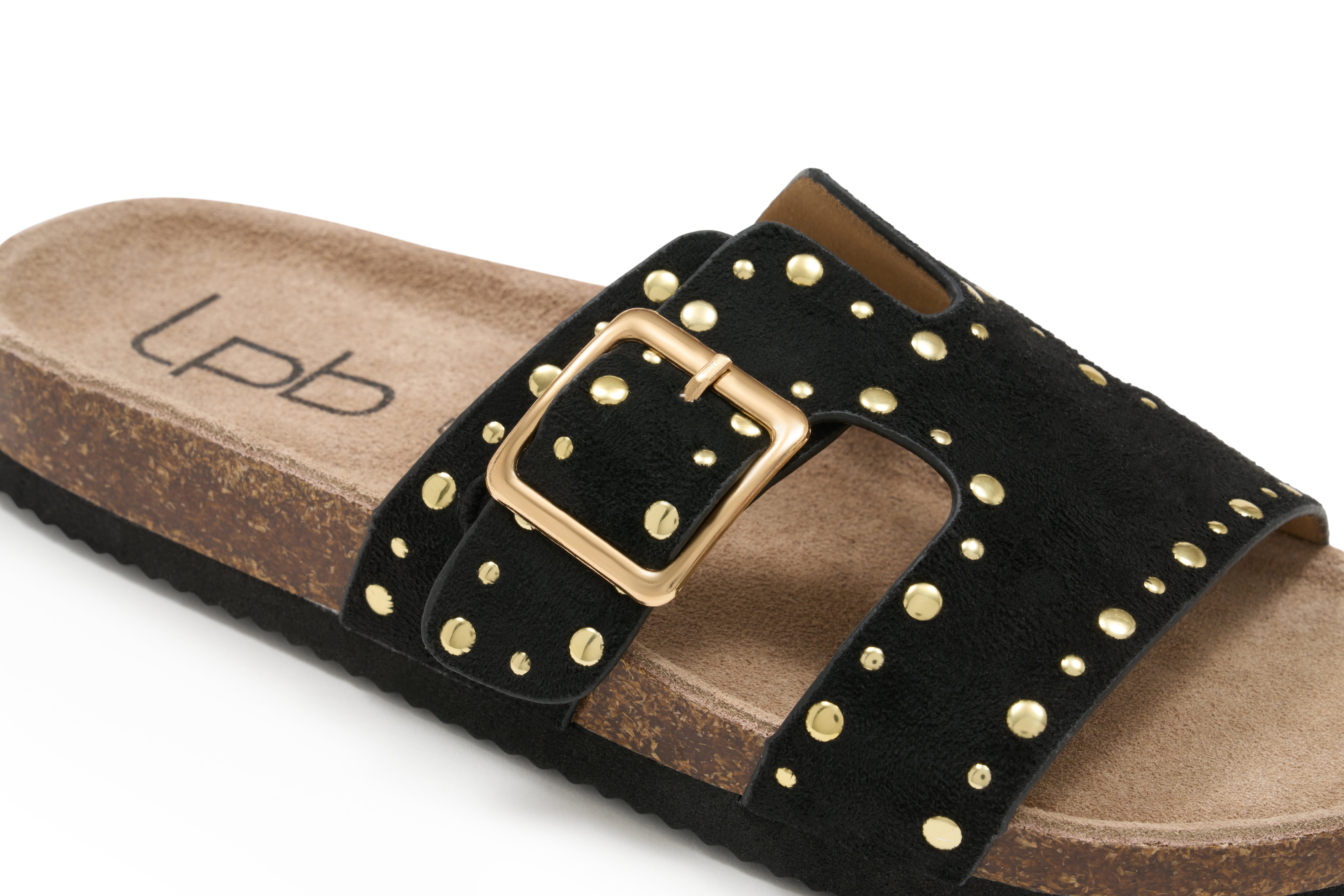 MULES NEIS NOIR SUEDINE