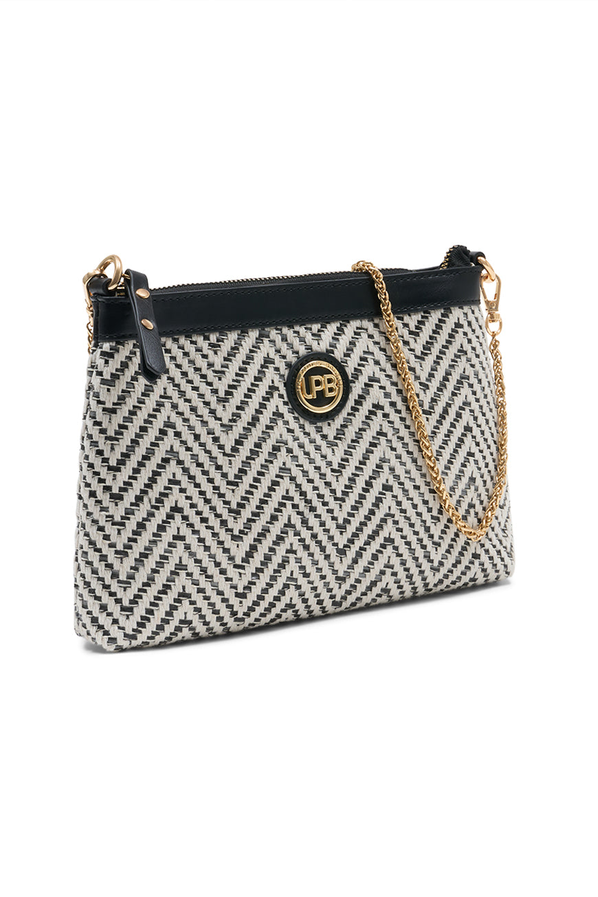 SAC BANDOULIERE LAINA RAYURES JOYA