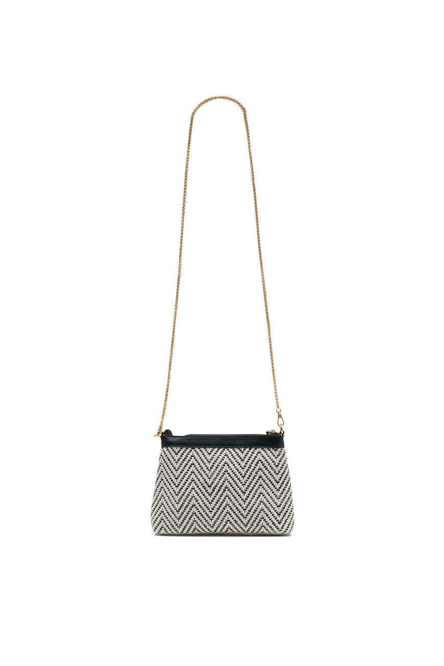 SAC BANDOULIERE LAINA RAYURES JOYA