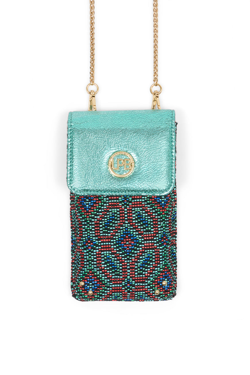 ETUI SMARTPHONE MARJANE ETHNIC / TURQUOISE