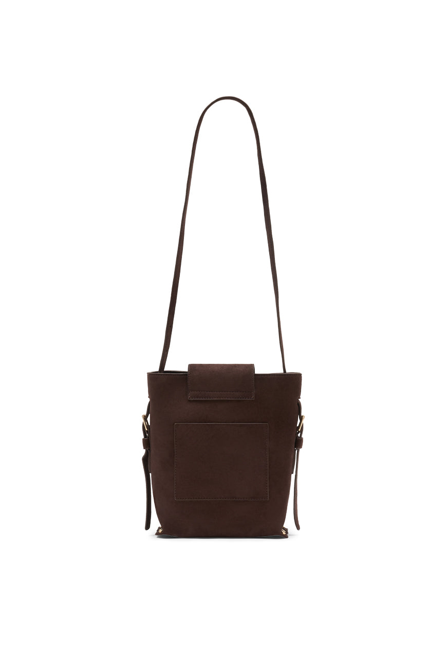 SAC BANDOULIERE PHEDRA CHOCO FOIL