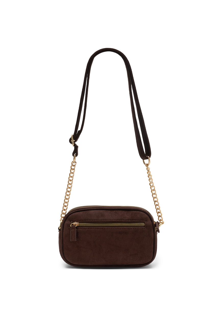 SAC BANDOULIERE ALBANE CHOCO FOIL