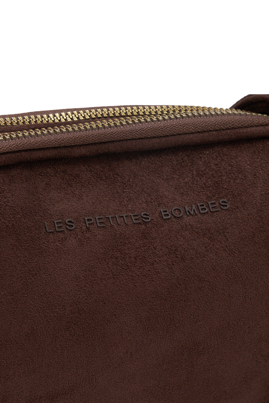 SAC BANDOULIERE ALBANE CHOCO FOIL