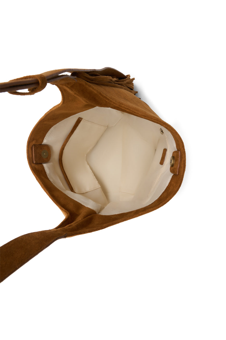 SAC BANDOULIERE PRISKILLA CAMEL