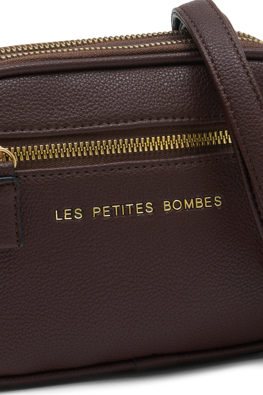 SAC BANDOULIERE ALBANE CHOCO