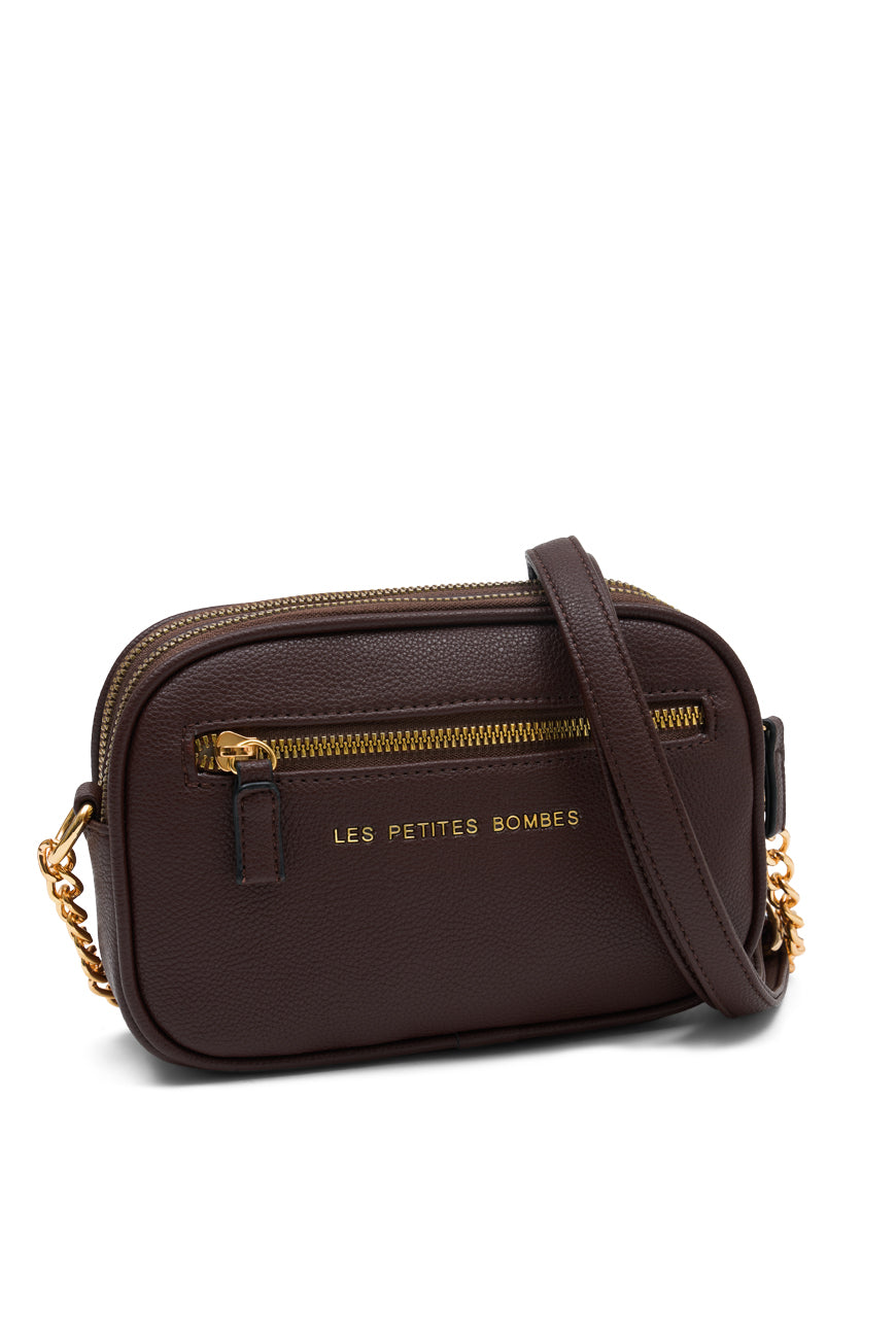 SAC BANDOULIERE ALBANE CHOCO