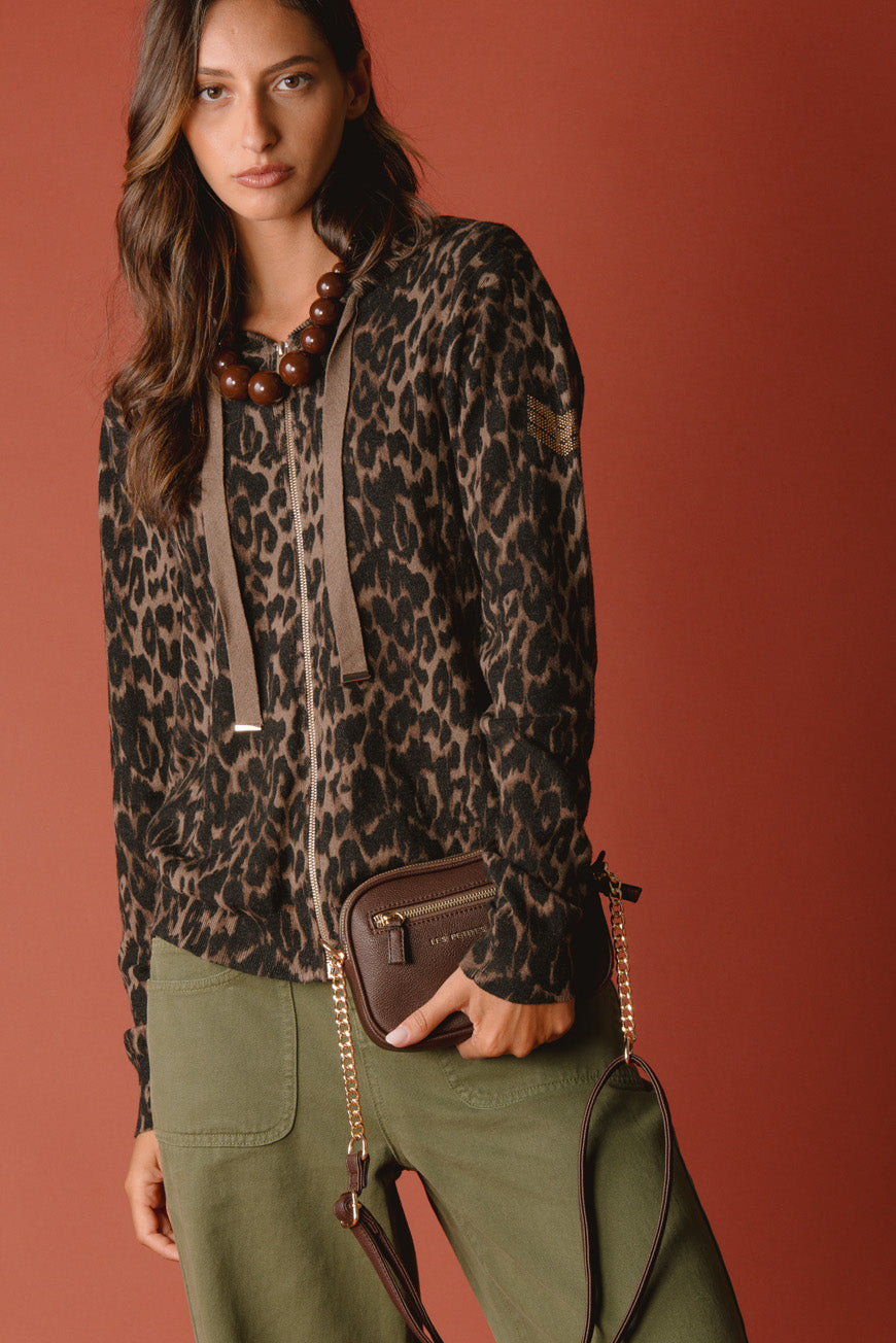SAC BANDOULIERE ALBANE CHOCO