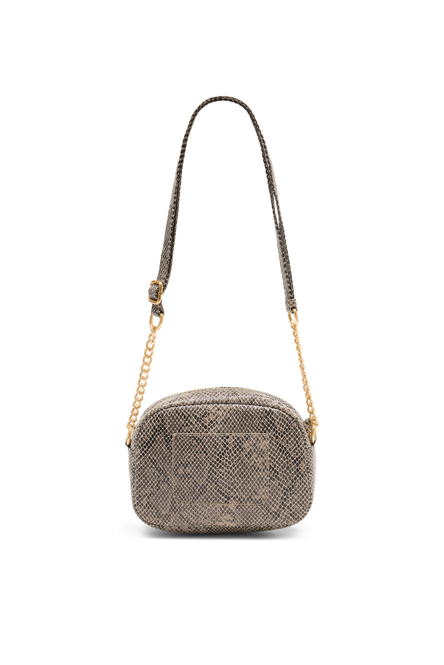 SAC BANDOULIERE FERIELLE BEIGE PYTHON