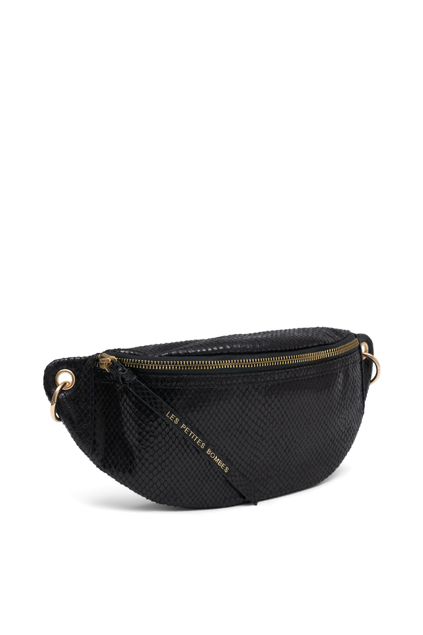 SAC BANANE MAINA NOIR PYTHON