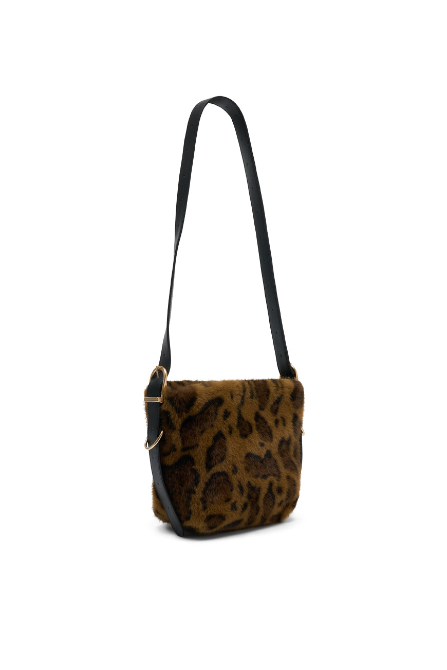 SAC BANDOULIERE PINDA PRINT LEOPARD
