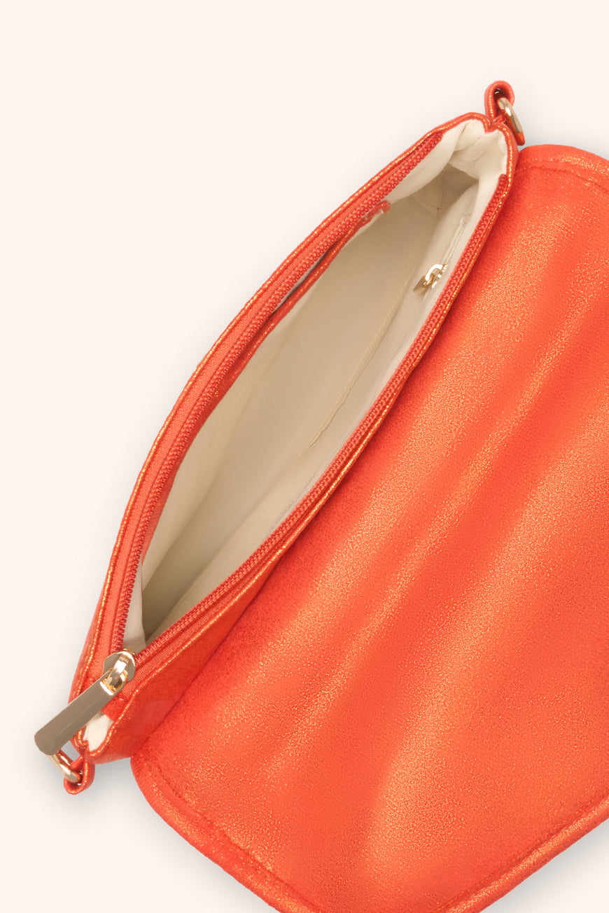 SAC BANDOULIERE LEONORE ORANGE