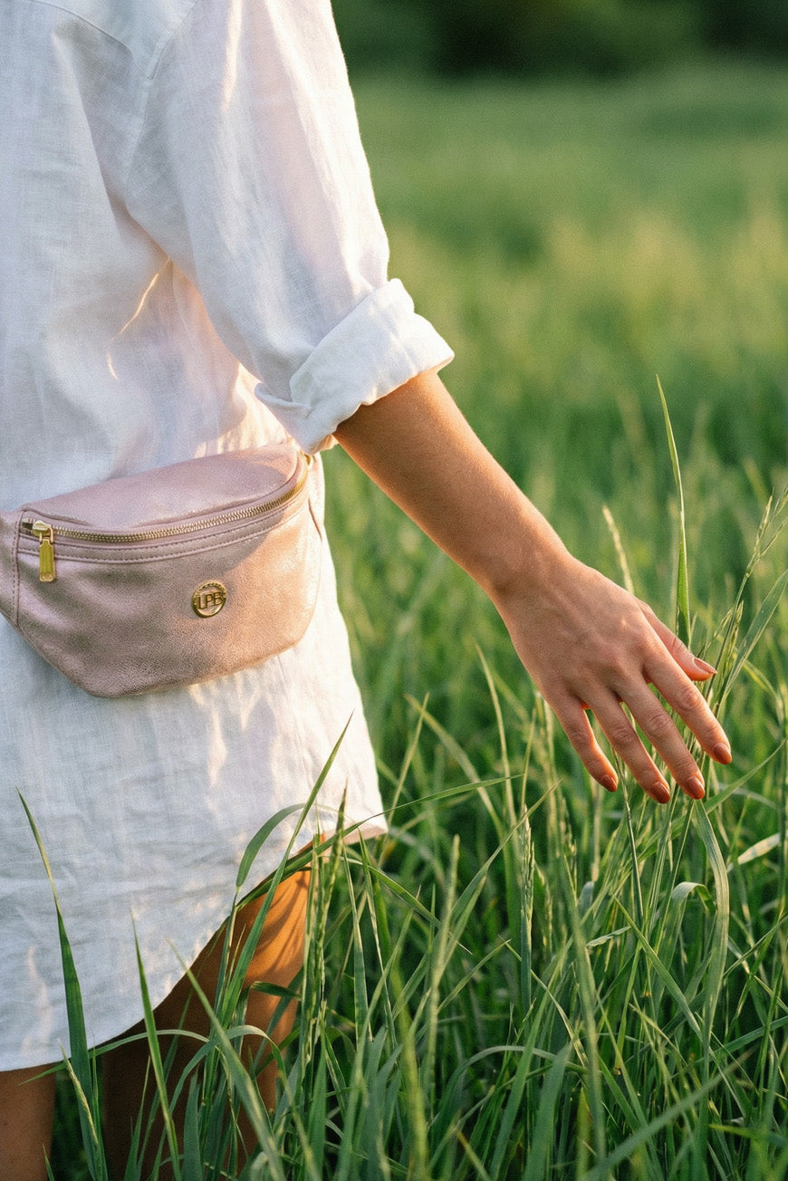 SAC BANDOULIERE LEONORE POUDRE