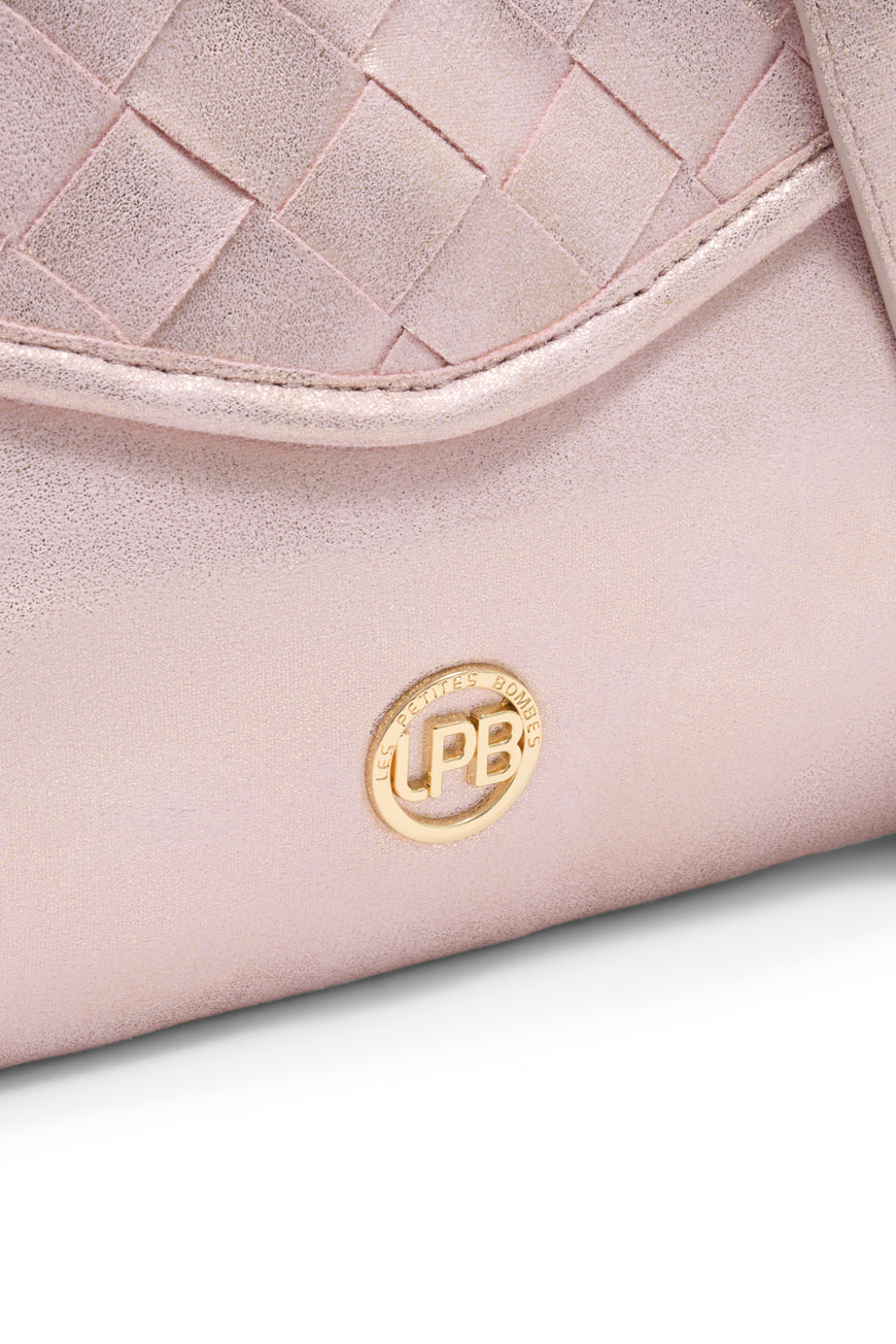 SAC BANDOULIERE LEONORE POUDRE