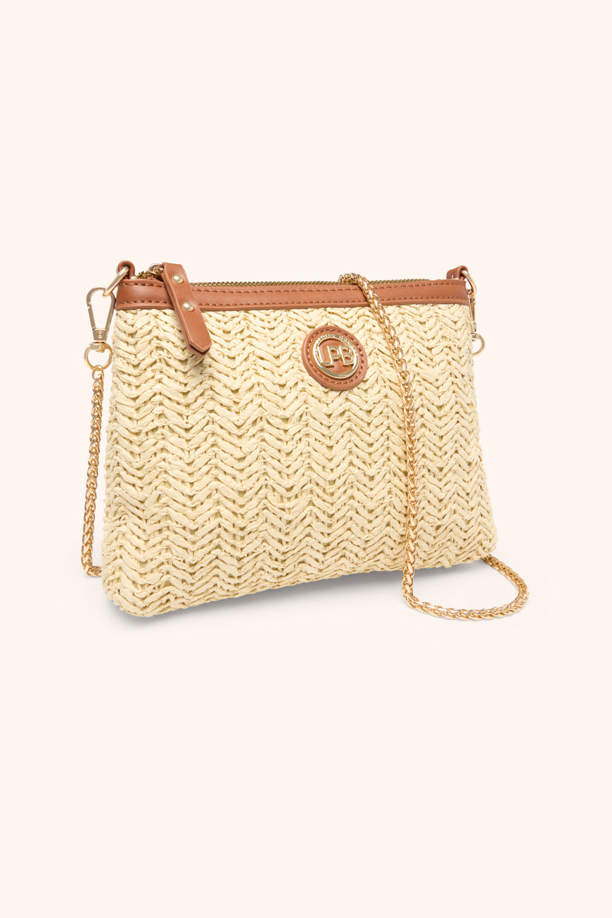 SAC BANDOULIERE LAINA BEIGE