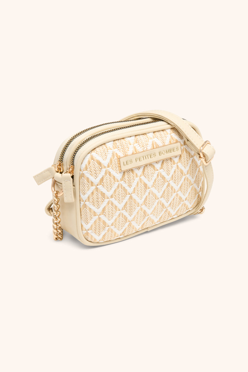 SAC BANDOULIERE ALBANE BLANC