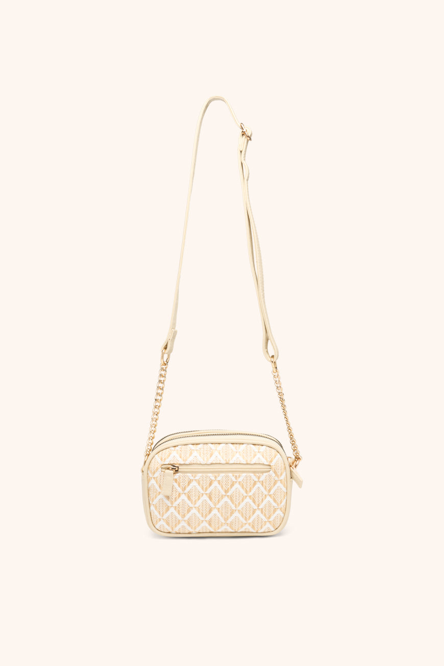 SAC BANDOULIERE ALBANE BLANC