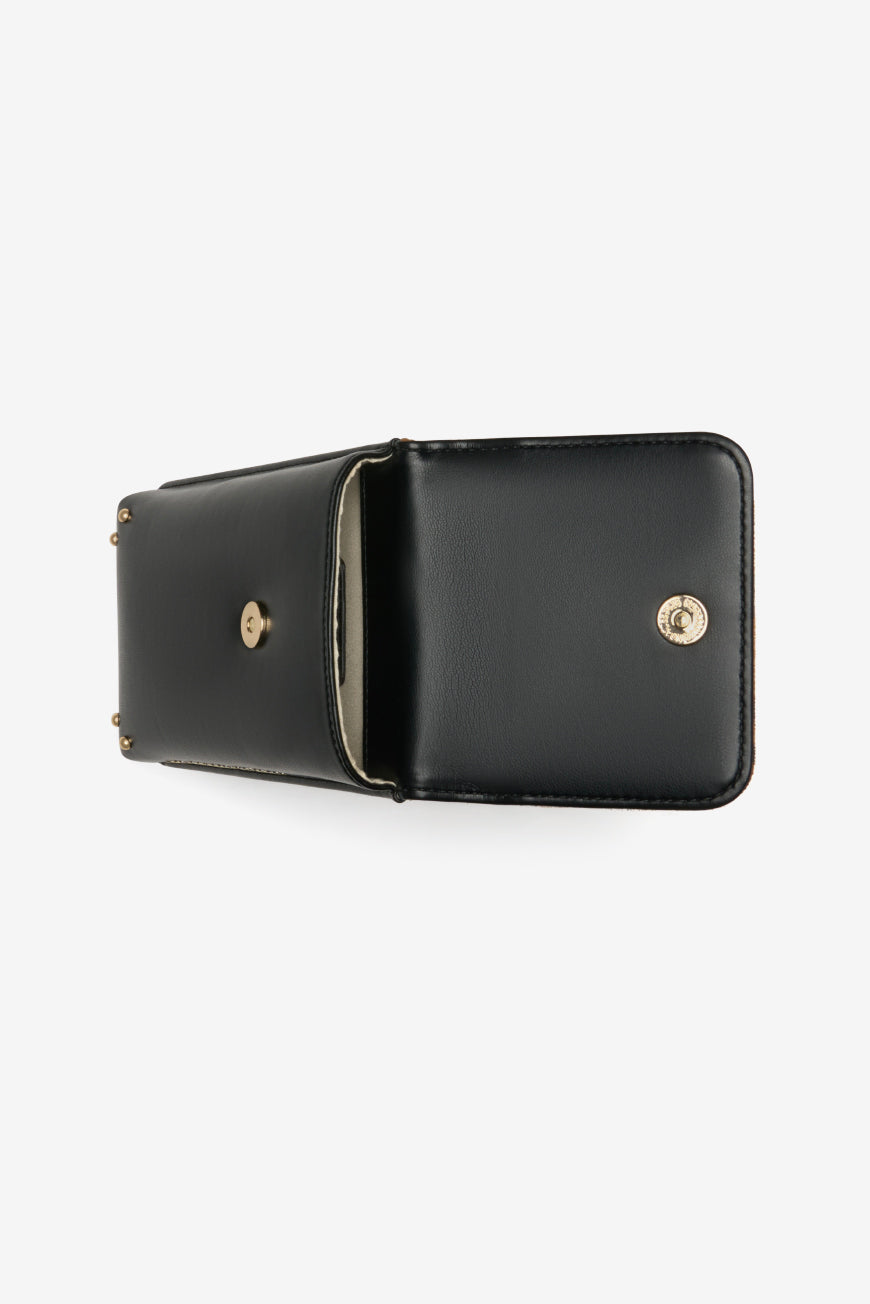 ETUI SMARTPHONE NOIR LEOPARD MARJANE