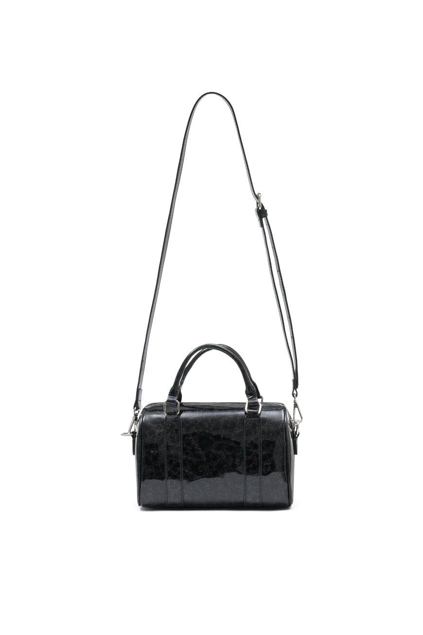 SAC A MAIN PRINCESSE PRINT LEOPARD NOIR