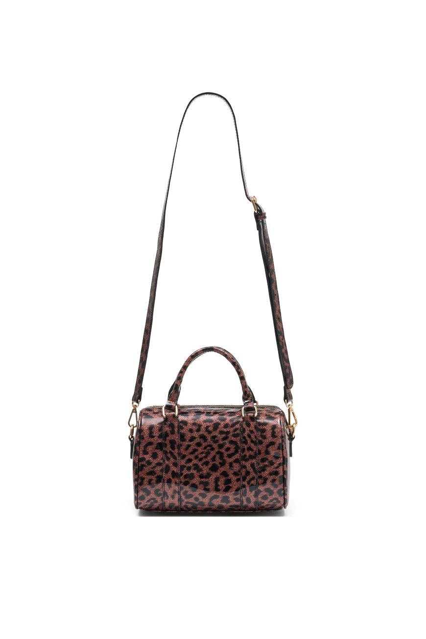 SAC A MAIN PRINCESSE PRINT LEOPARD ROSE