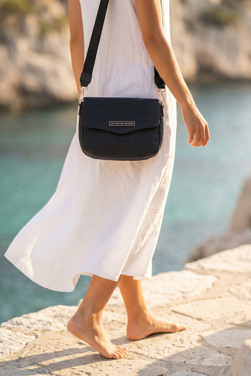 SAC BANDOULIERE INJI NOIR