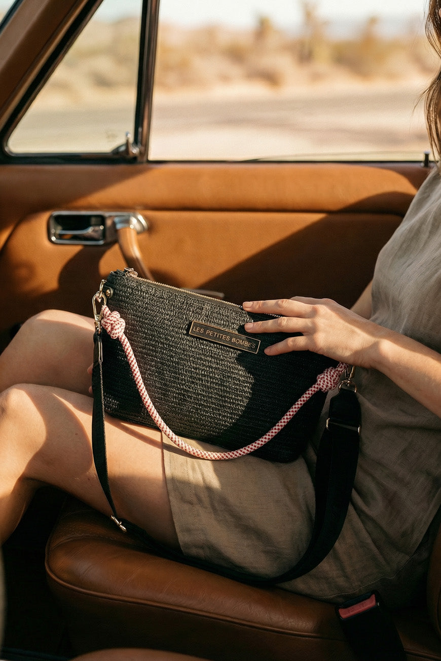 SAC BANDOULIERE MADISONE NOIR