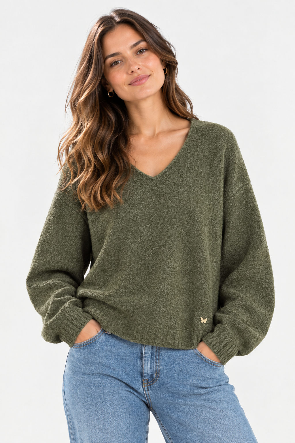 PULL MELICA KAKI
