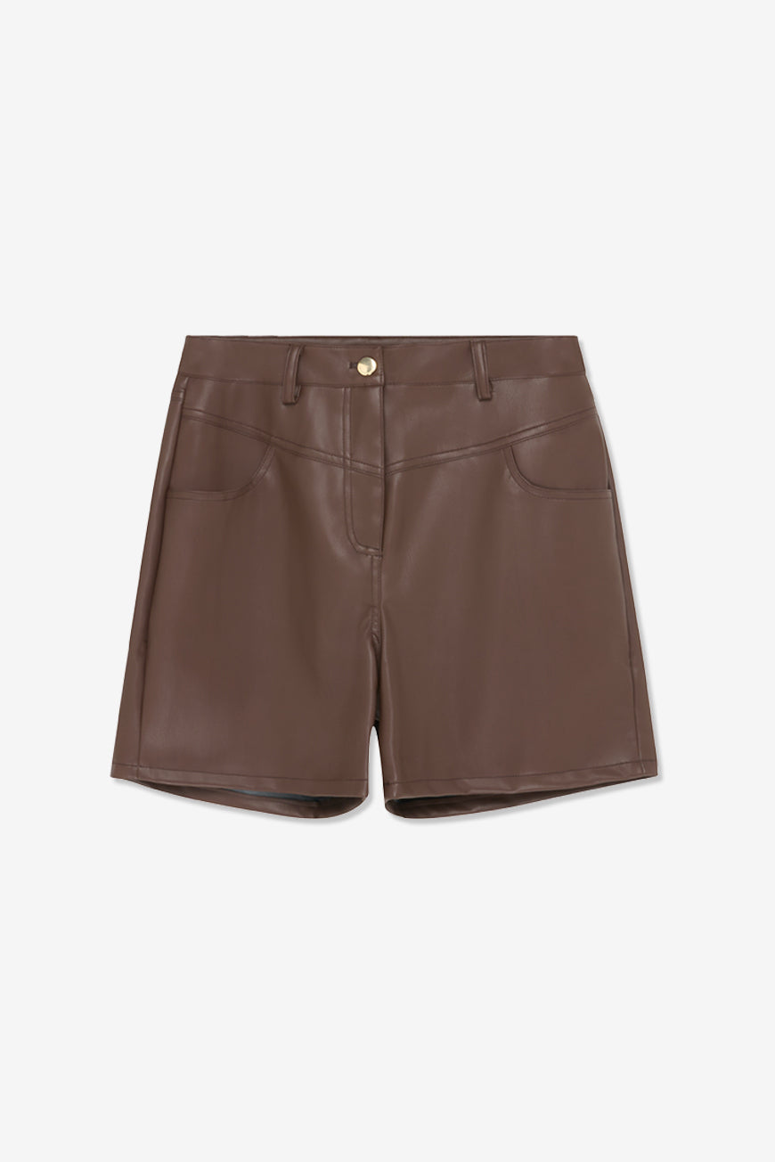 SHORT EN SIMILICUIR LUCY