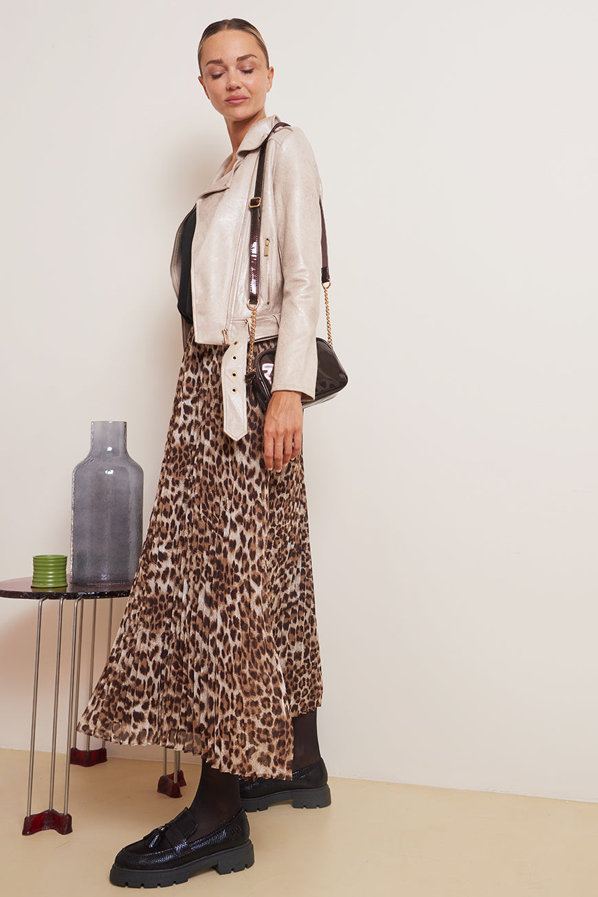 VESTE PEFECTO SIMILICUIR ARMELLE