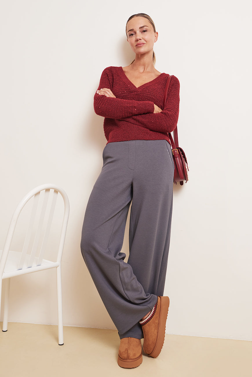 PANTALON DROIT FLUIDE GINA