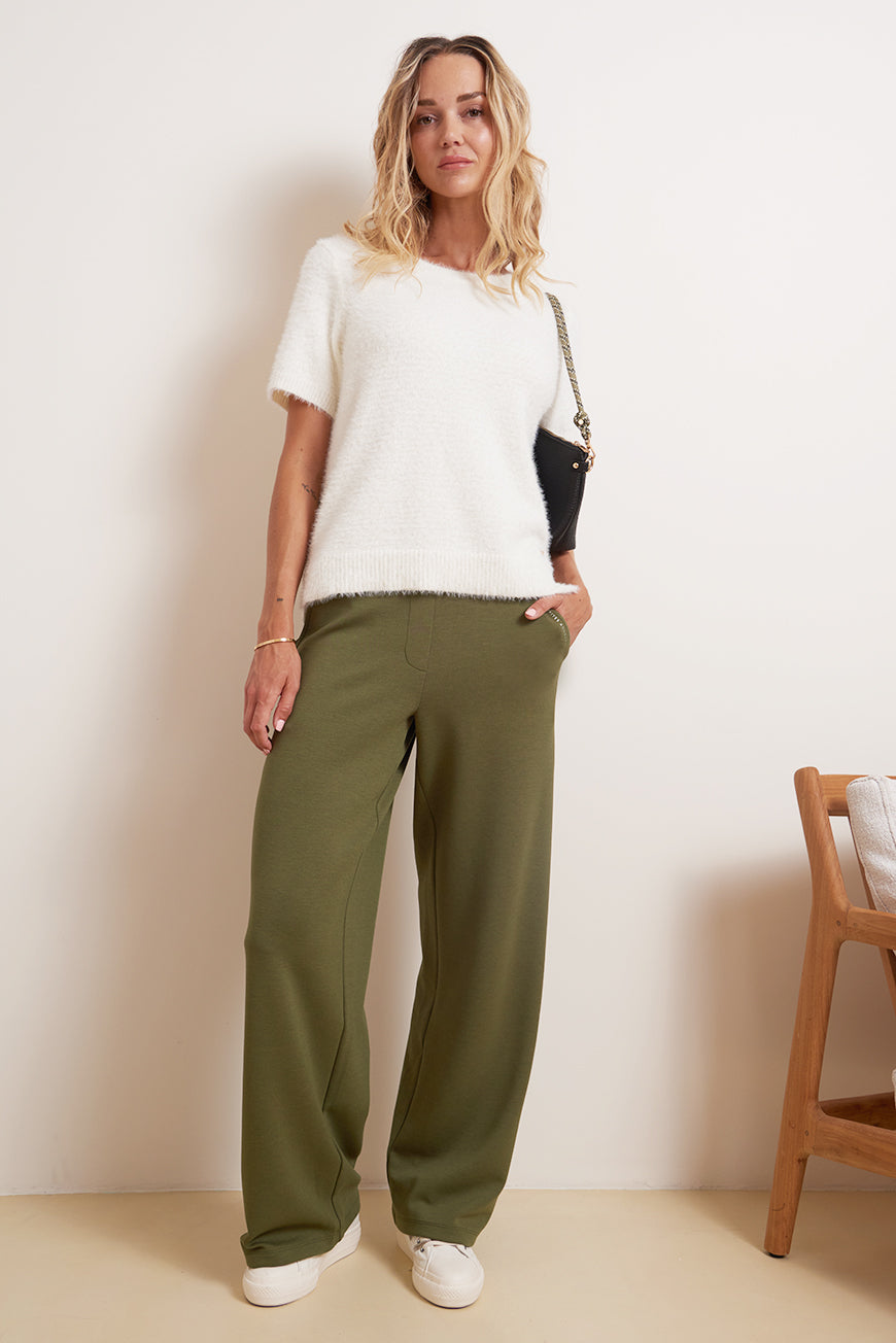 PANTALON DROIT FLUIDE GINA