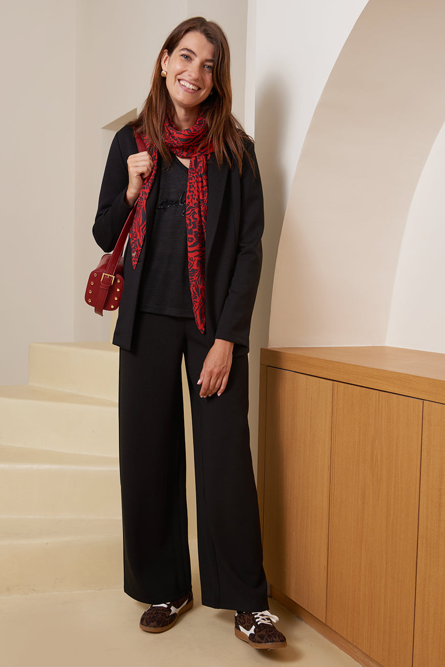 PANTALON DROIT FLUIDE GINA