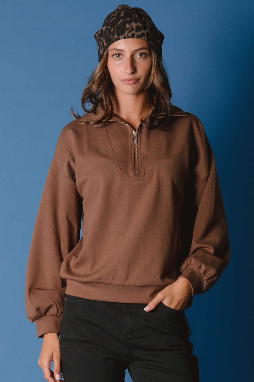 SWEAT PIERINA CHOCO