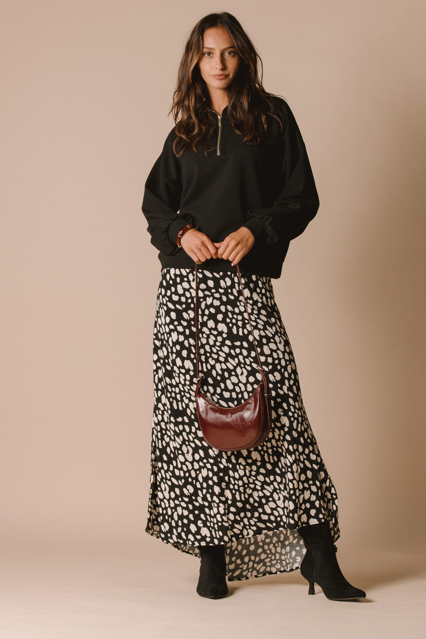 SWEAT PIERINA NOIR