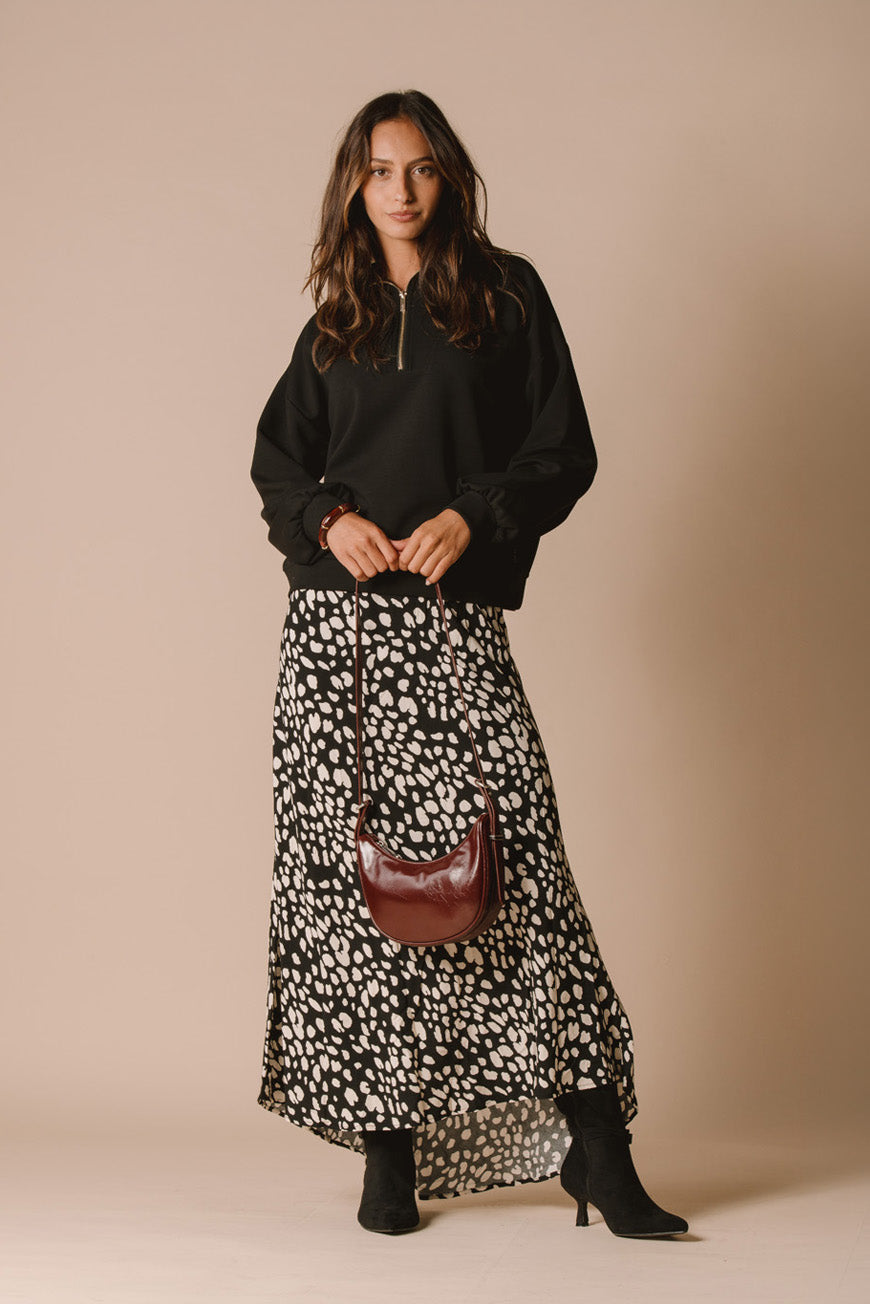 SWEAT PIERINA NOIR
