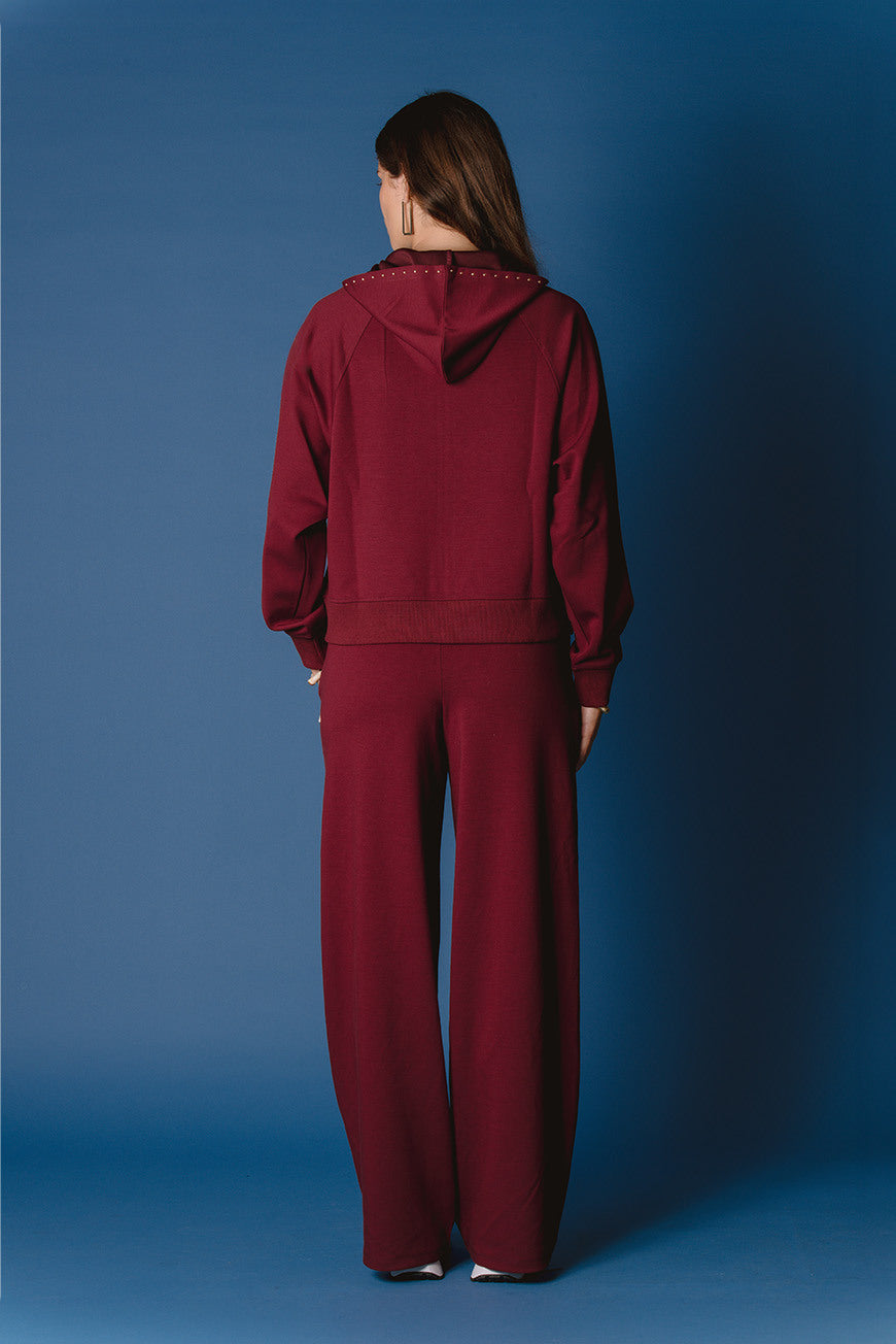 GILET PASCALINA BORDEAUX