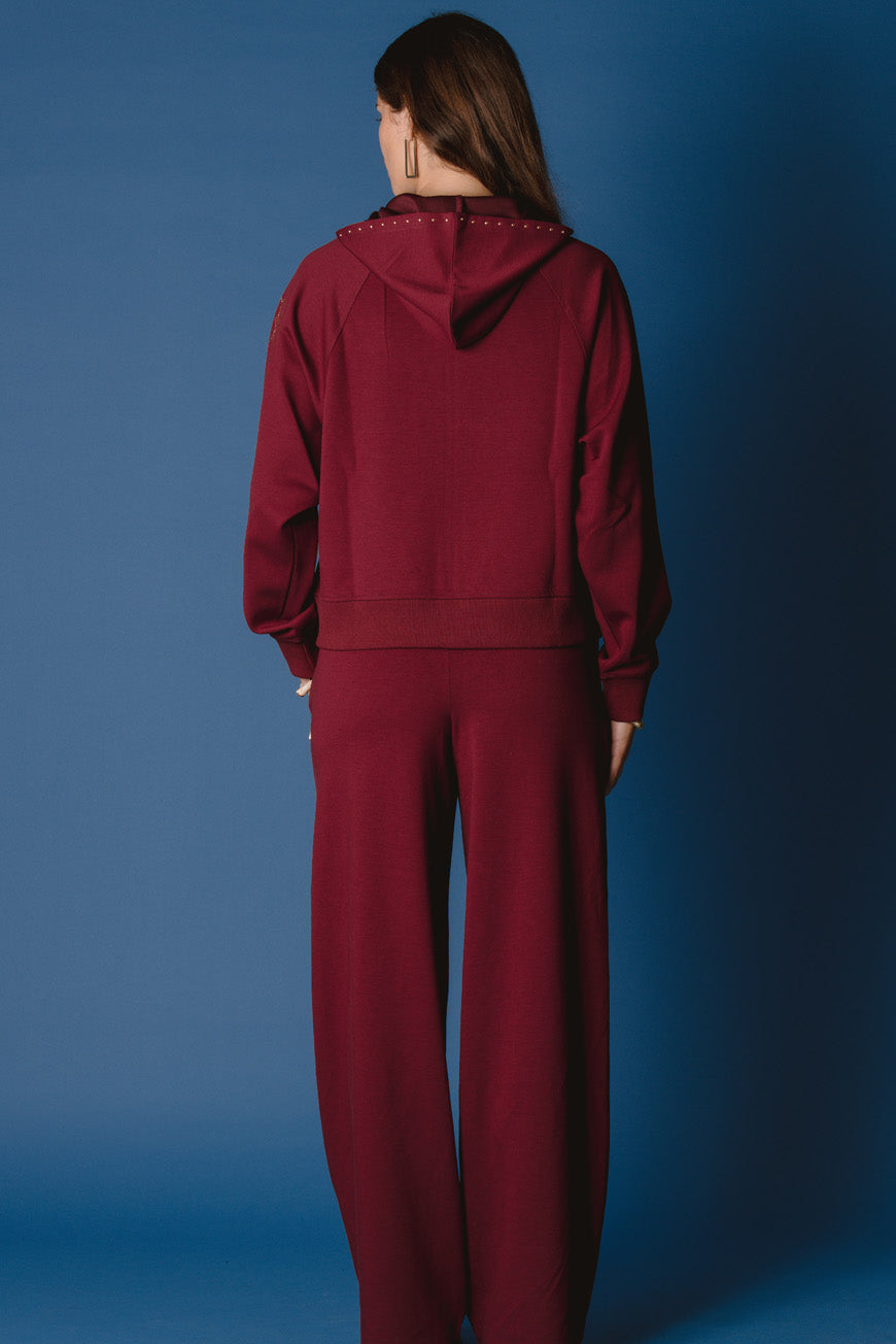 GILET PASCALINA BORDEAUX