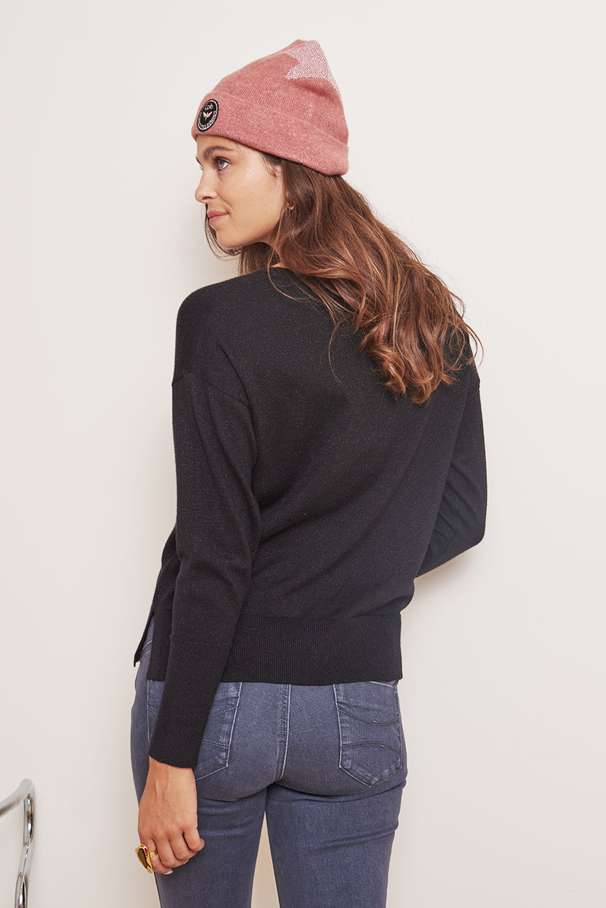 PULL COL ROND GHALIA