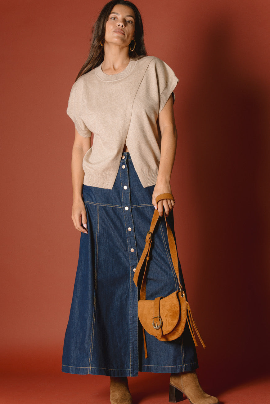 PULL PRISCA SABLE