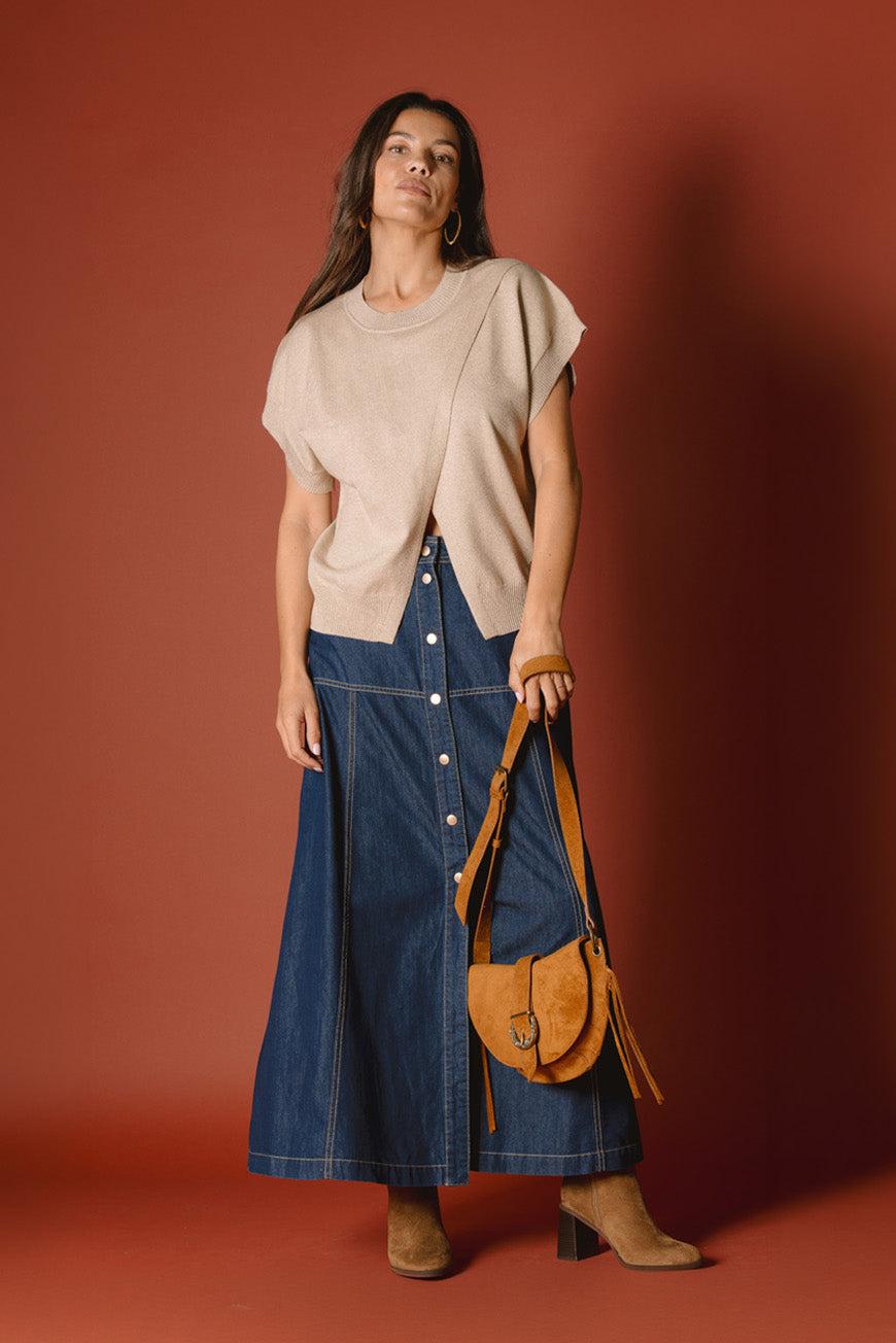 PULL PRISCA SABLE