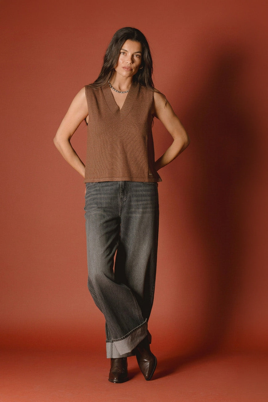 PULL PENSEE CHOCO