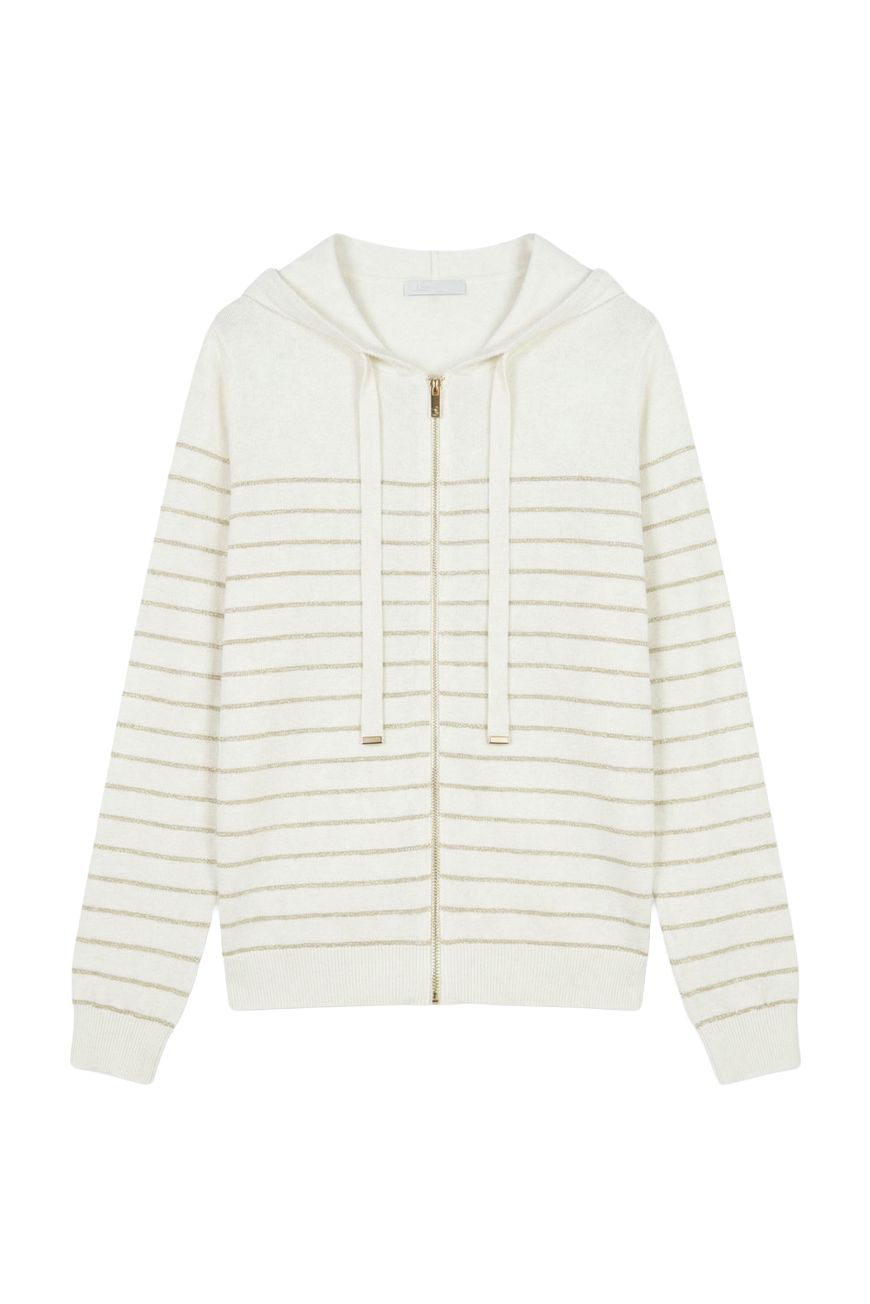 GILET DOHA CRAIE RAYURES