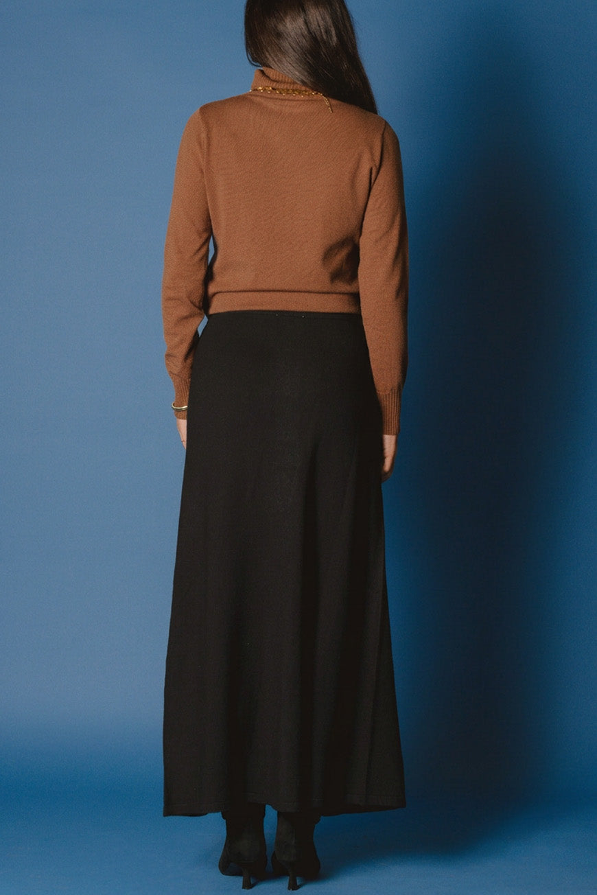 JUPE LONGUE MAILLE MARJELLE