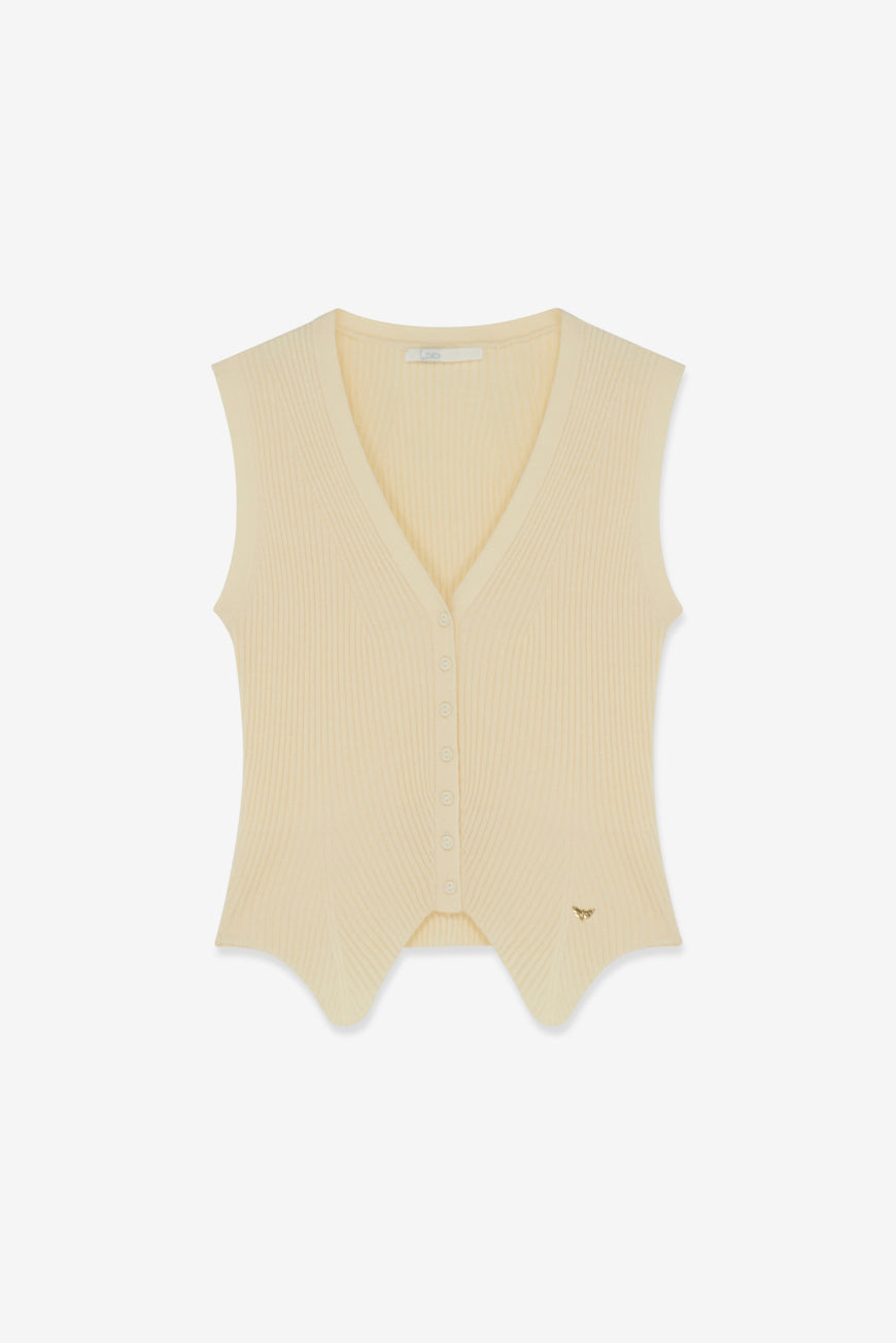 GILET NELCIA DUNE