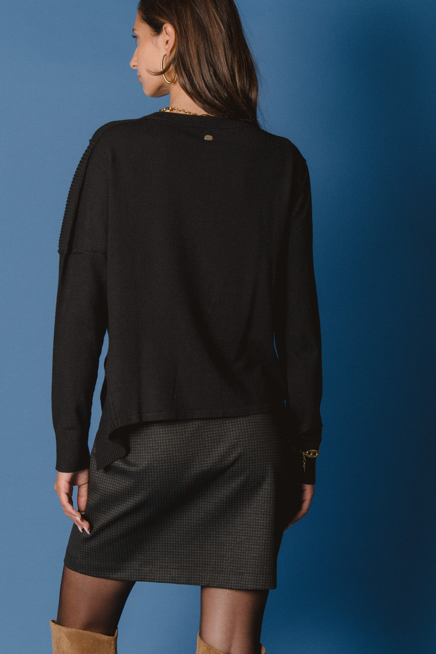 PULL PAMINA NOIR