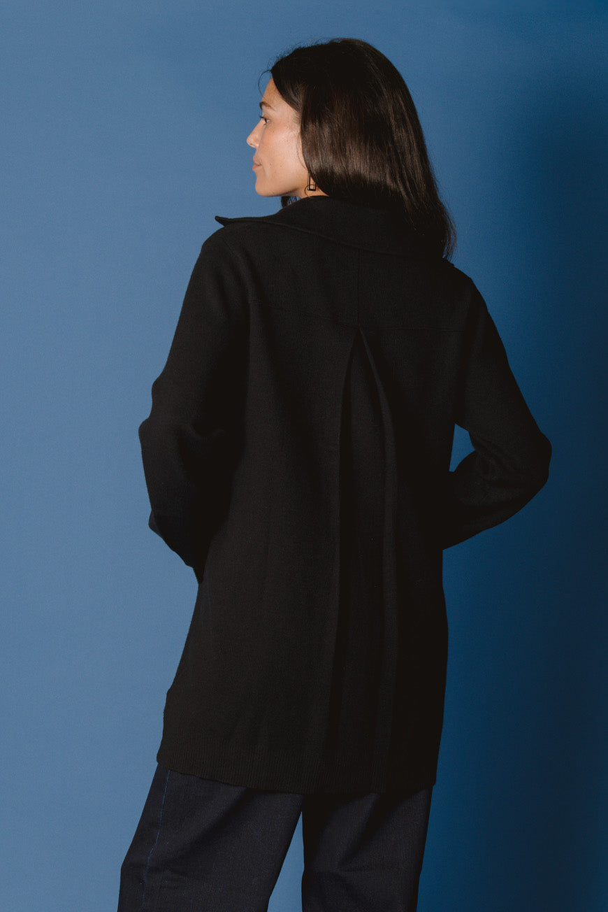 GILET POLETTE NOIR